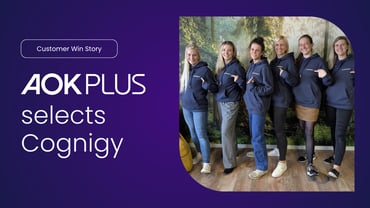 AOK PLUS relies on Cognigy: AI Voice Agent strengthens digital customer service