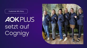 AOK PLUS setzt erfolgreich auf Cognigy: KI-basierter Sprachassistent stärkt digitalen Kundenservice